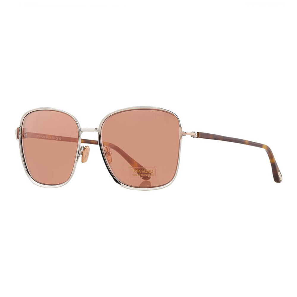 NEW Tom Ford FT1029 12G Shiny Dark Ruthenium Sunglasses Authentic